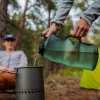 Bukłak na wodę składany HydraPak Seeker Bottle 3 l sage green
